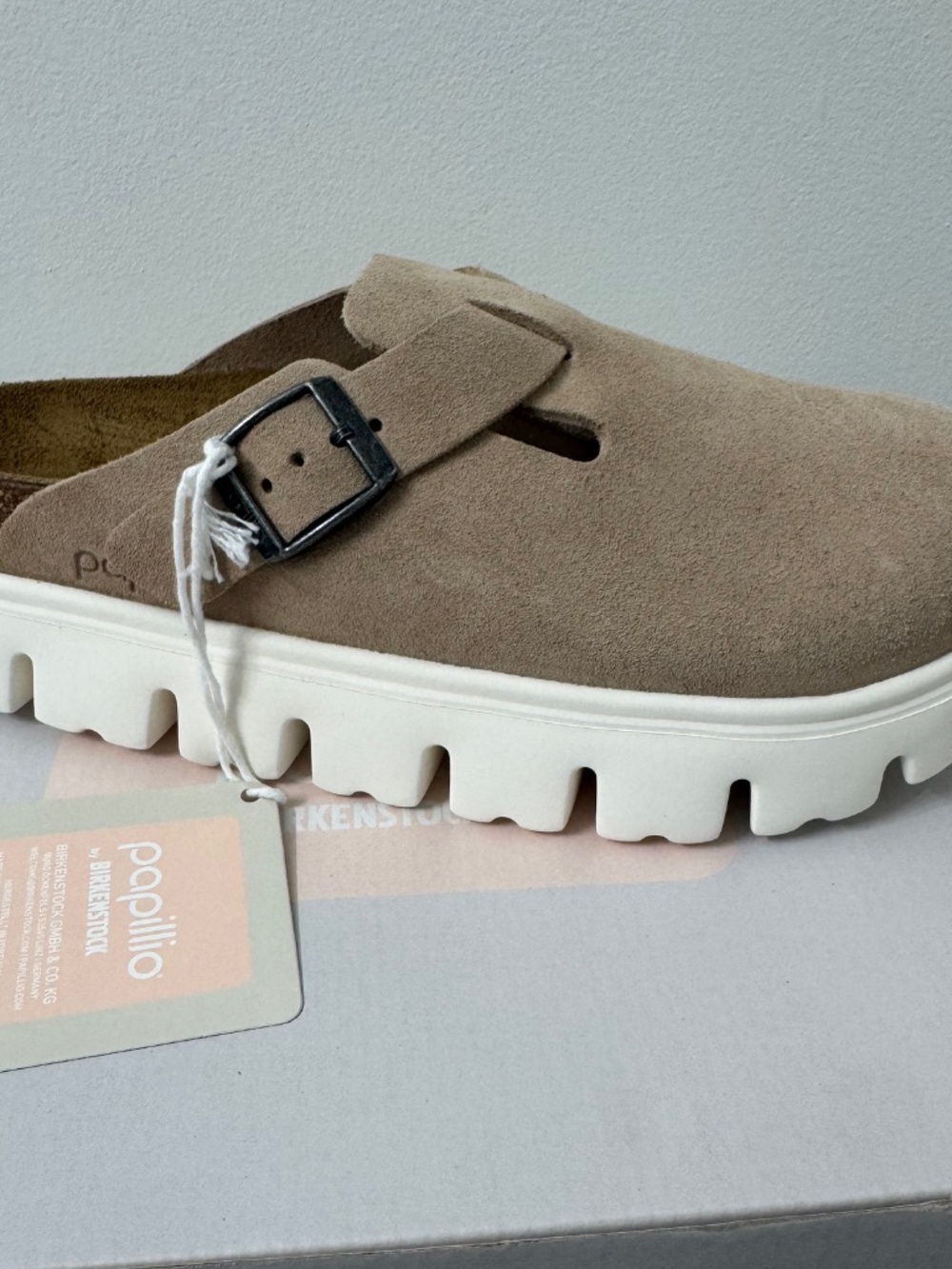 Birkenstock Papillio Boston Chunky Platform Clog EU 39 US 8–8.5 Narrow , NEW - Picture 2 of 15